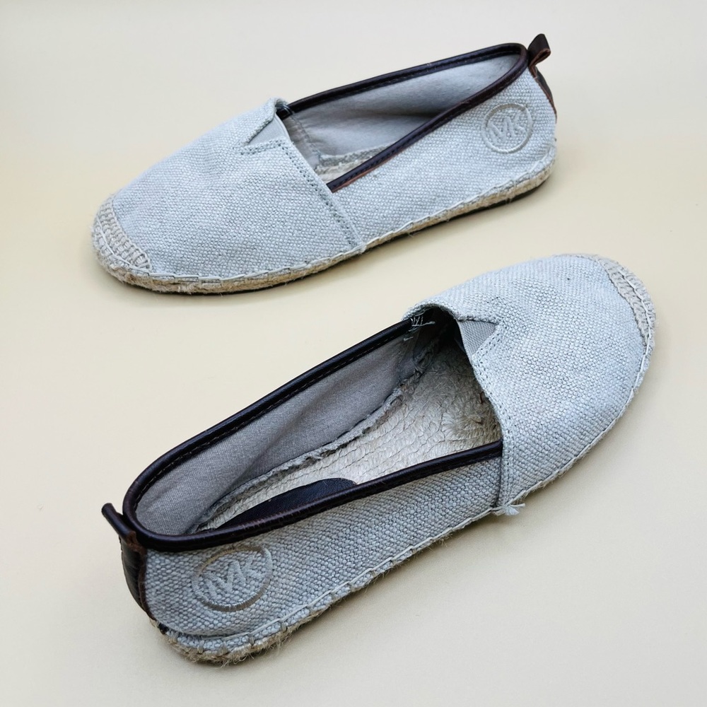 Michael Kors Flat Taupe Espadrilles Size 7